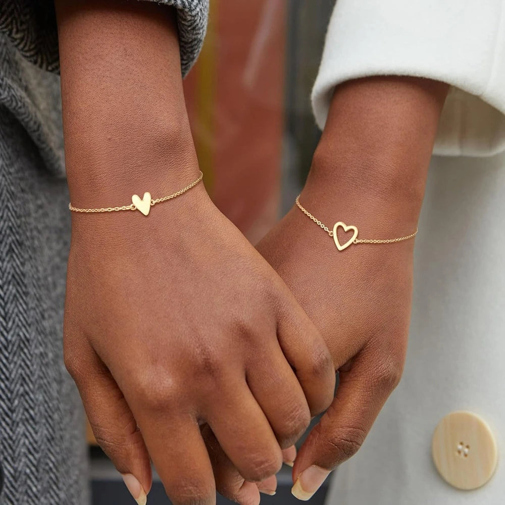 Pulseira Corações Laço Eterno - Promoção dia das Mães 50% OFF e Entrega em até 5 Dias