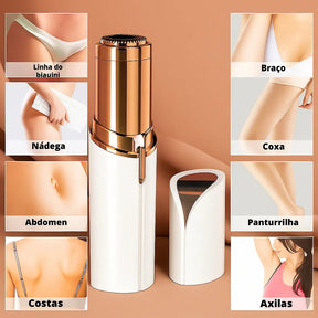 Depiladora Facial FlawLess© - Remove pelos sem dor