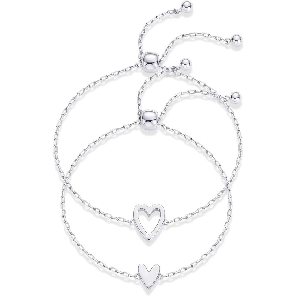 Pulseira Corações Laço Eterno - Promoção dia das Mães 50% OFF e Entrega em até 5 Dias