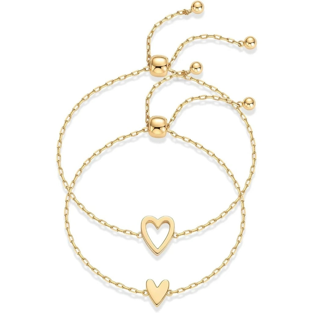 Pulseira Corações Laço Eterno - Promoção dia das Mães 50% OFF e Entrega em até 5 Dias