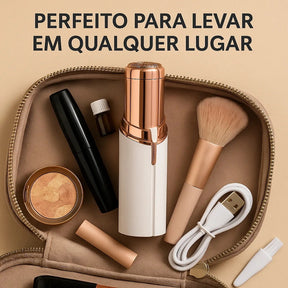 Depiladora Facial FlawLess© - Remove pelos sem dor