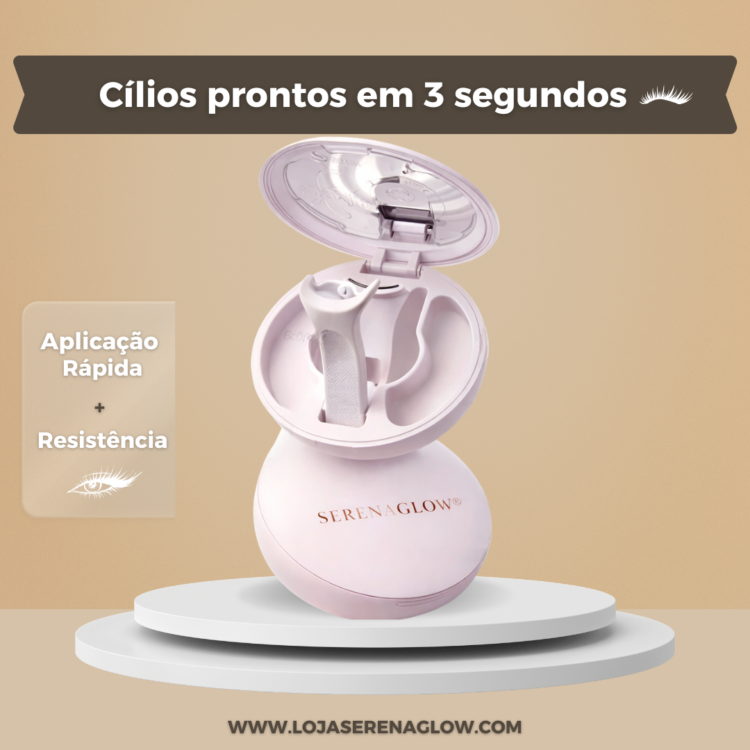 Cílios Magnéticos Beauty© - Aplicação Magnética Sem Cola que Sustenta o Dia Todo