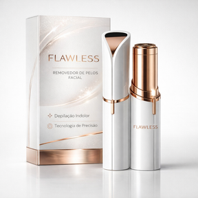 Depiladora Facial FlawLess© - Remove pelos sem dor