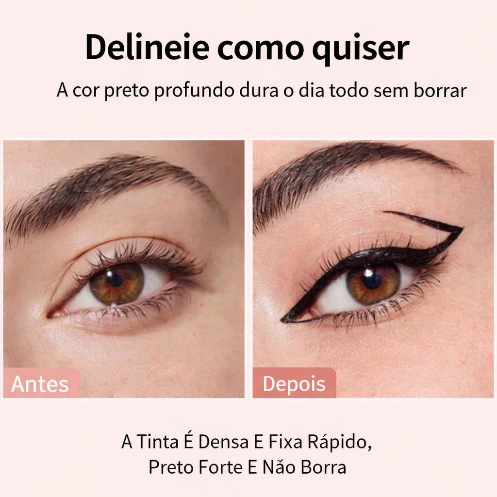 Delineador Perfeito CatLine Pro™ - Design de Gatinho perfeito e simétrico