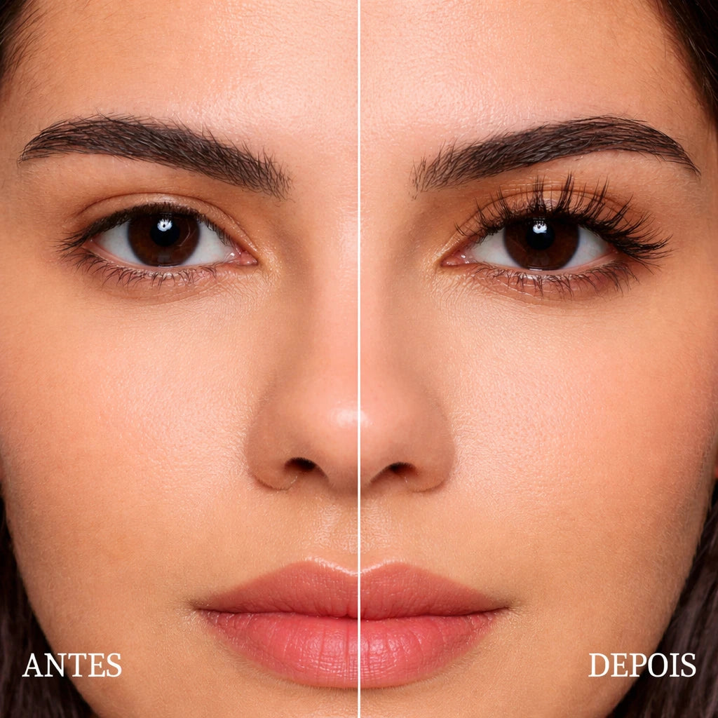 Cílios Magnéticos Beauty© - Aplicação Magnética Sem Cola que Sustenta o Dia Todo